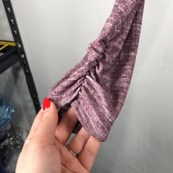 Apt 9 purple space dye long sleeve top size small - Picture 5 of 11